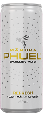 Refined sugar free energy drink ,Mānuka Phuel